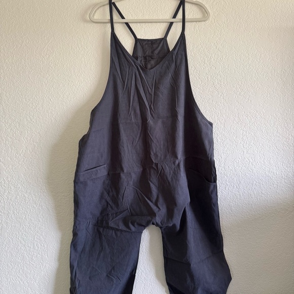 Pants - NWOT Dark Gray Overalls - Women's OS casual Jumpsuit